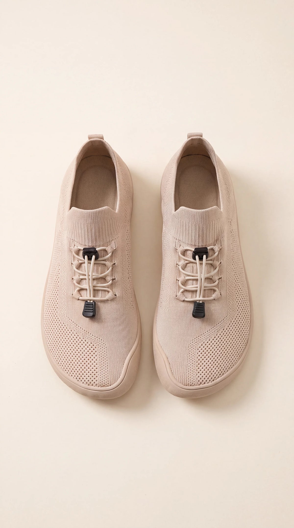 SF Step Beige – Hands-Free & Ergonomic Barefoot Shoes