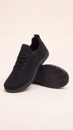 SF Move Black/Black - Lightweight Barefoot Walking Shoe