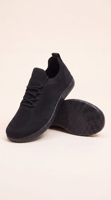 SF Move Black/Black - Lightweight Barefoot Walking Shoe
