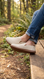 SF Ease Beige -  All-Day Comfort Barefoot Shoe