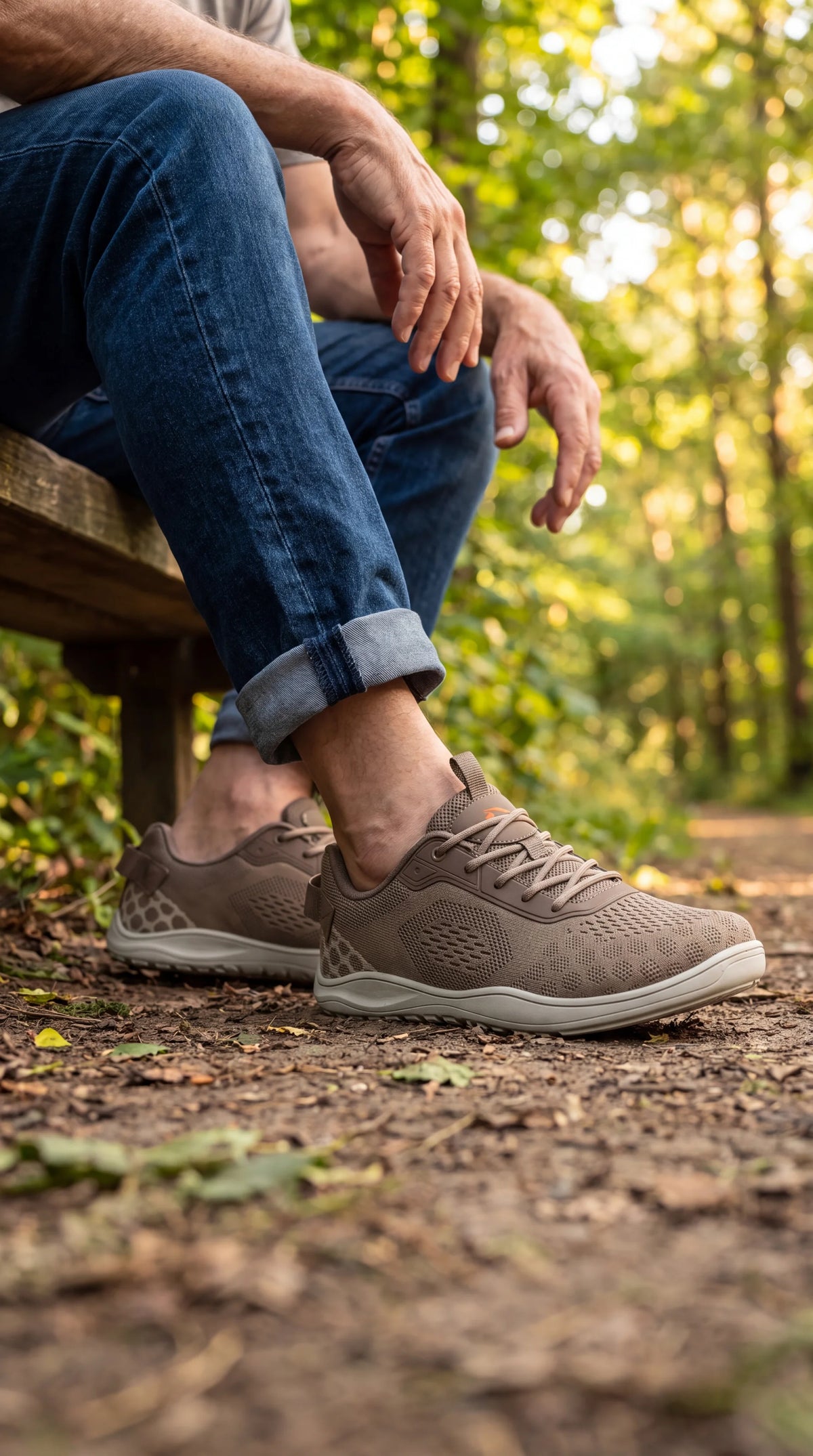 SF Grip Brown - Non-Slip Barefoot Outdoor Shoe