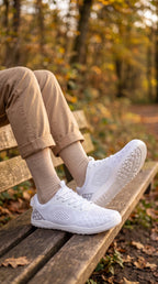 SF Grip White - Non-Slip Barefoot Outdoor Shoe