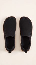 SF Ease Black -  All-Day Comfort Barefoot Shoe