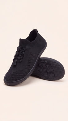 SF Step Black – Hands-Free & Ergonomic Barefoot Shoes