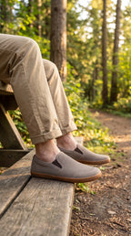 SF Ease Brown -  All-Day Comfort Barefoot Shoe