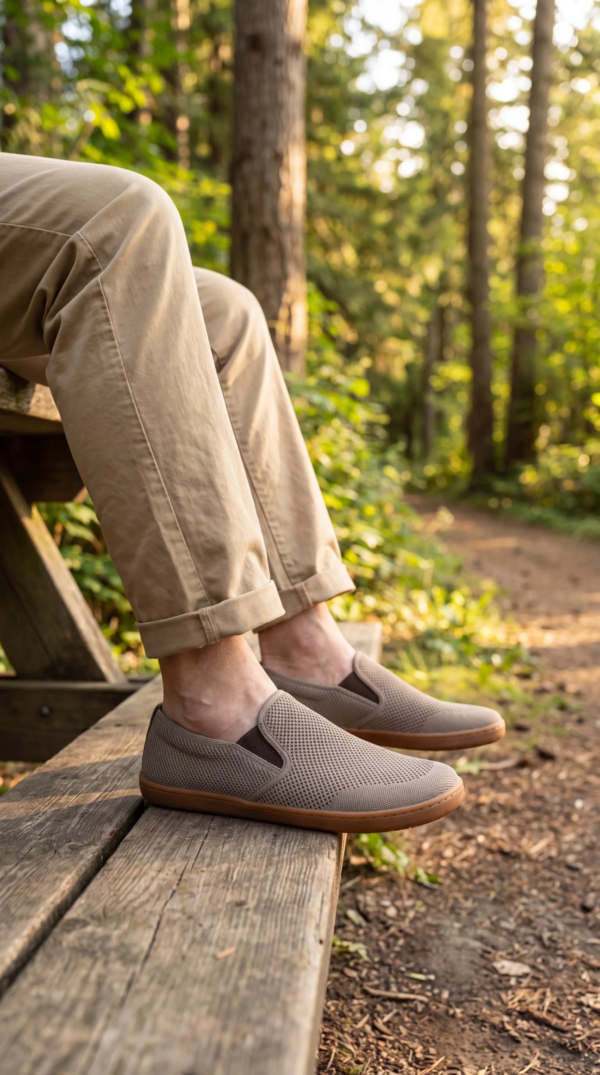 SF Ease Brown -  All-Day Comfort Barefoot Shoe