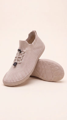 SF Step Beige – Hands-Free & Ergonomic Barefoot Shoes